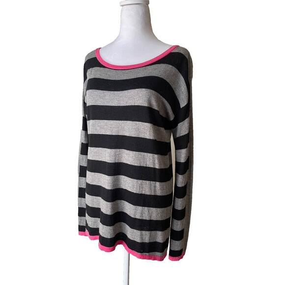 Vintage Y2K C & C California Cashmere Wool Blend Sweater Sz S Preppy Grunge NWOT - Picture 3 of 12